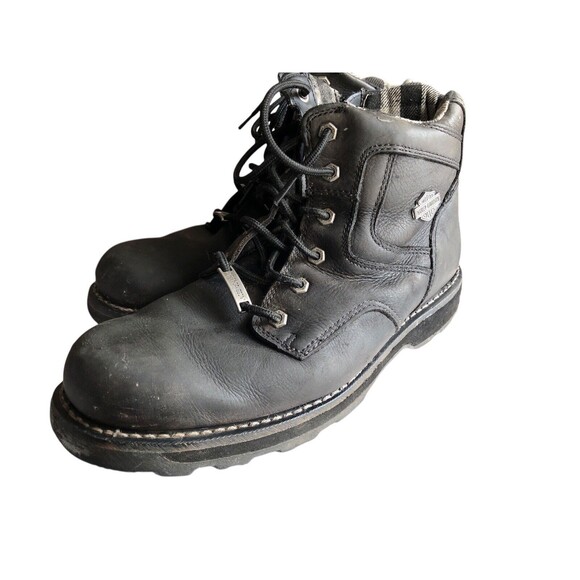 Harley Davidson Biker Motorcycle Boots Mens Size 12 Black D906040 main image 13